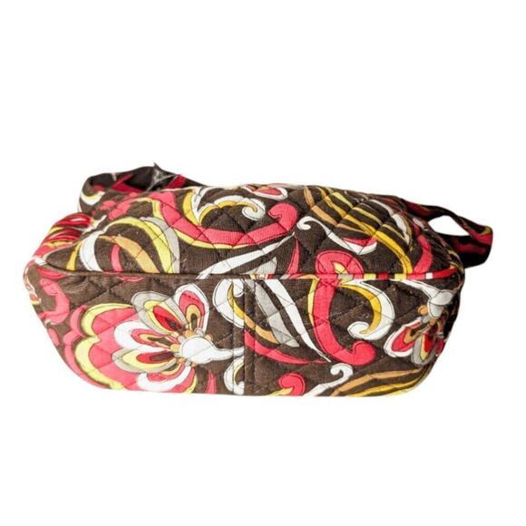 VERA BRADLEY Shoulder Bag Wristlet Sunglass Case Set In Puccini Pattern - Picture 7 of 14